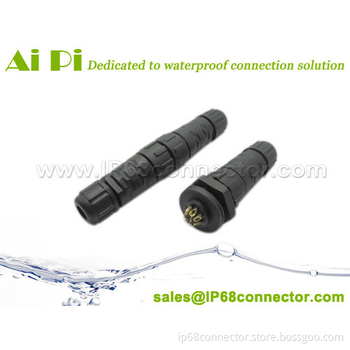 Quick Lock IP68 Waterproof Cable Connector